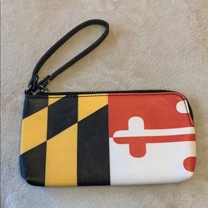 Maryland Flag Clutch / Wristlet